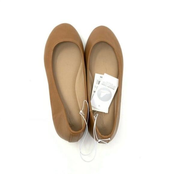Universal Thread Everly Ballet Flats Brown Women's Size 6W - Picture 5 of 6